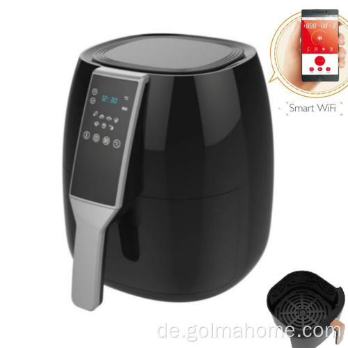 elektrische Fritteusen 1,5 Liter Smart Air Fryer mit WLAN-APP